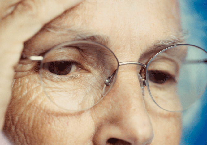Aging eyesight